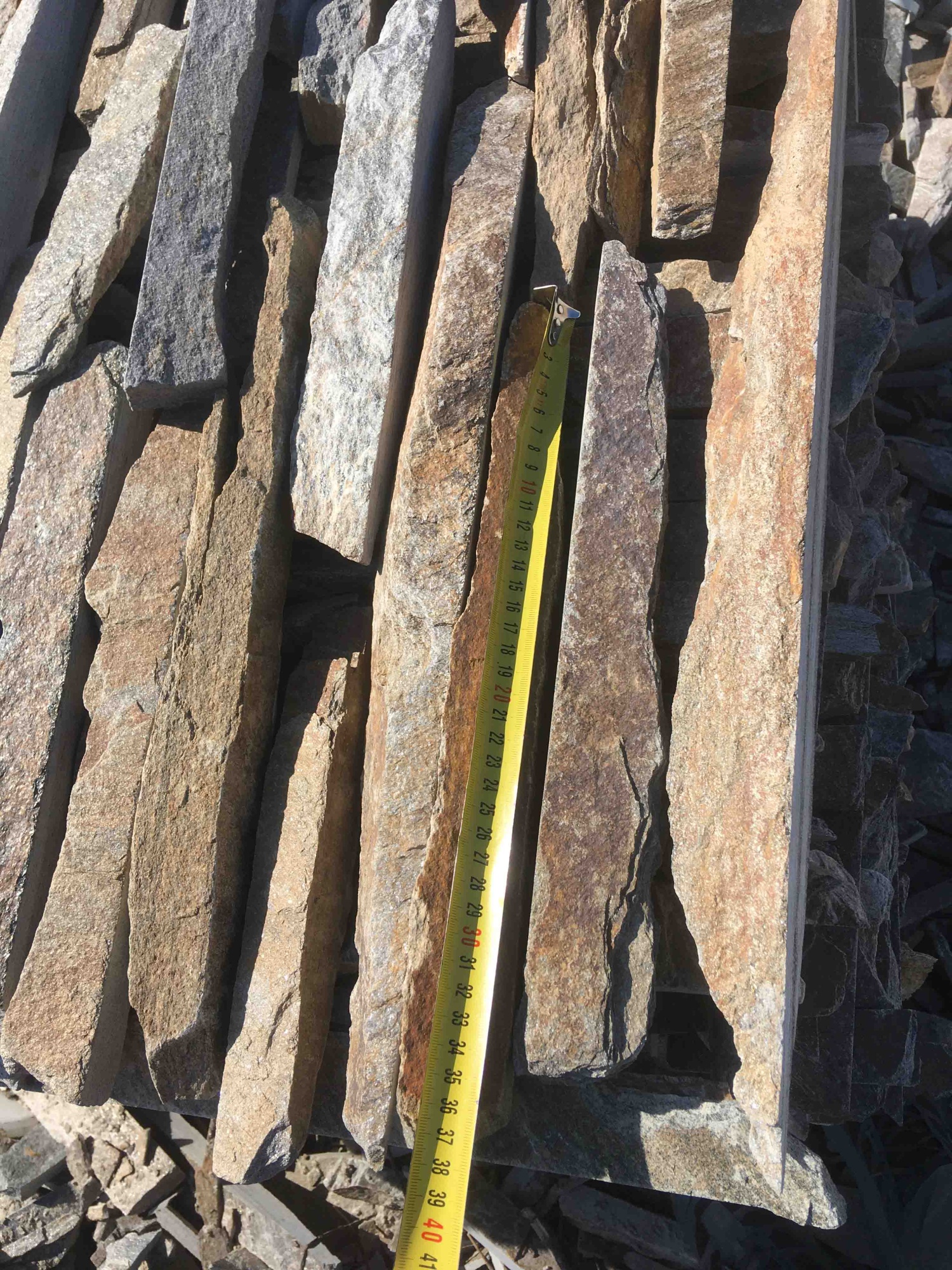 Горбушка златолит мультиколор для облицовки купить в Санкт-Петербурге