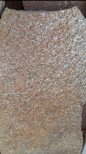 Плитняк златолит серебристый для цоколя, отмостки купить в Санкт-Петербурге